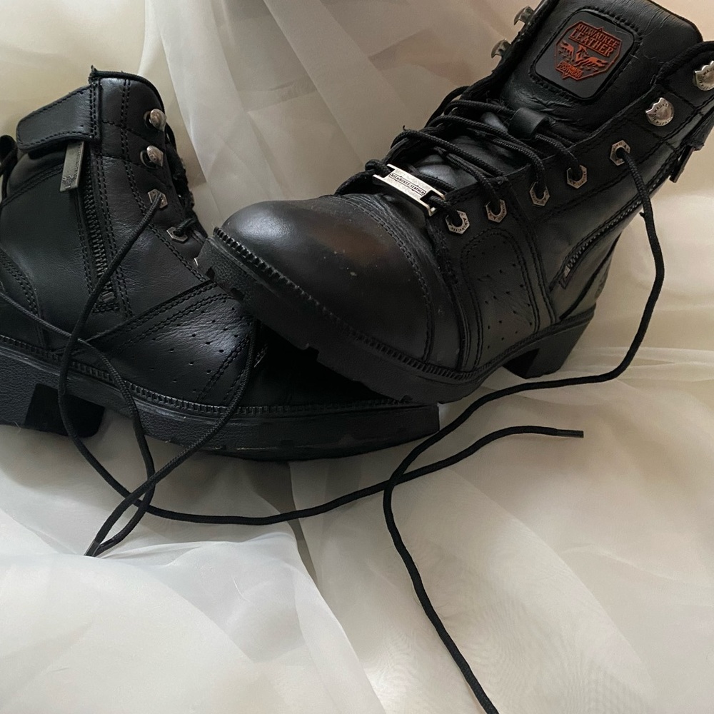 Milwaulkee Leather Motorcycle Boots